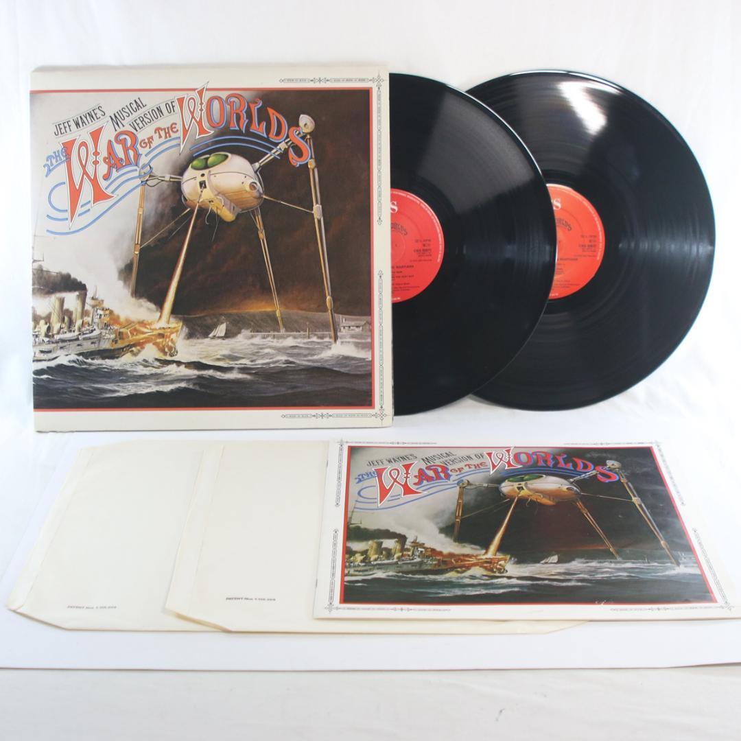 英LP Jeff Wayne The War Of The Worlds UK盤