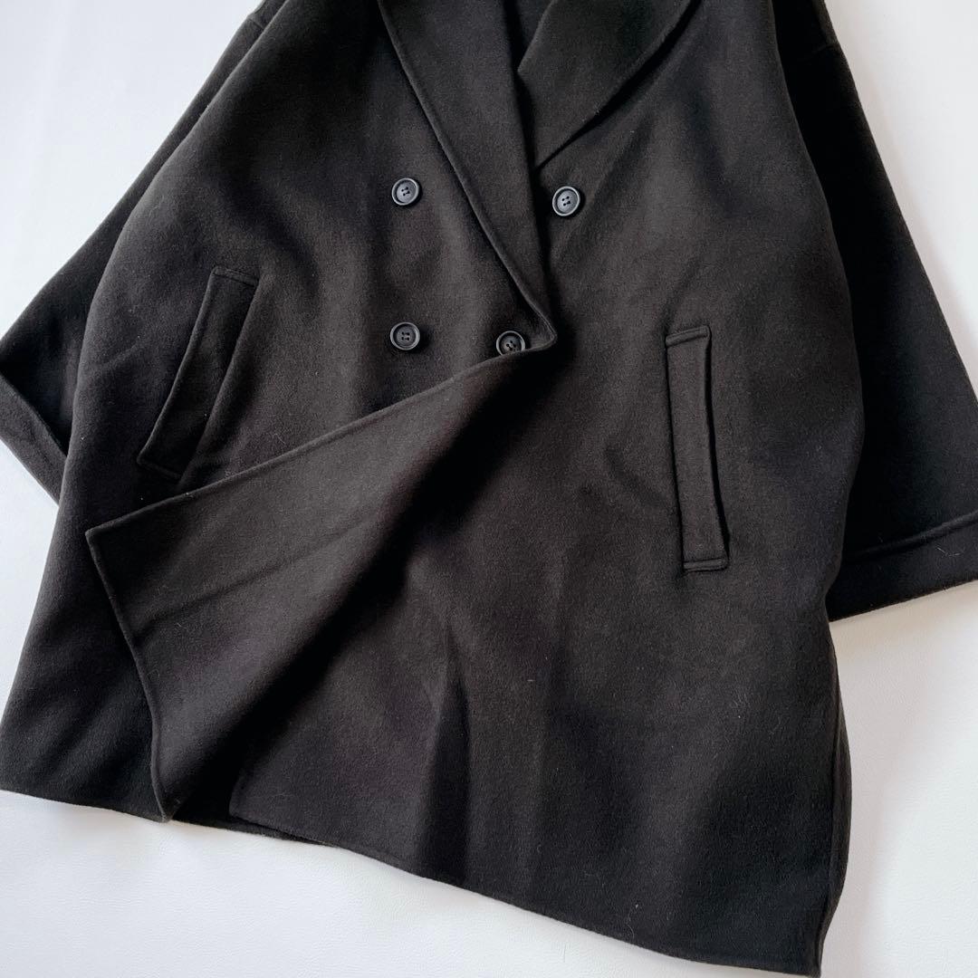 美品✨　24AW Mila Owen ワイドシルエットダブルブレストコート　完売