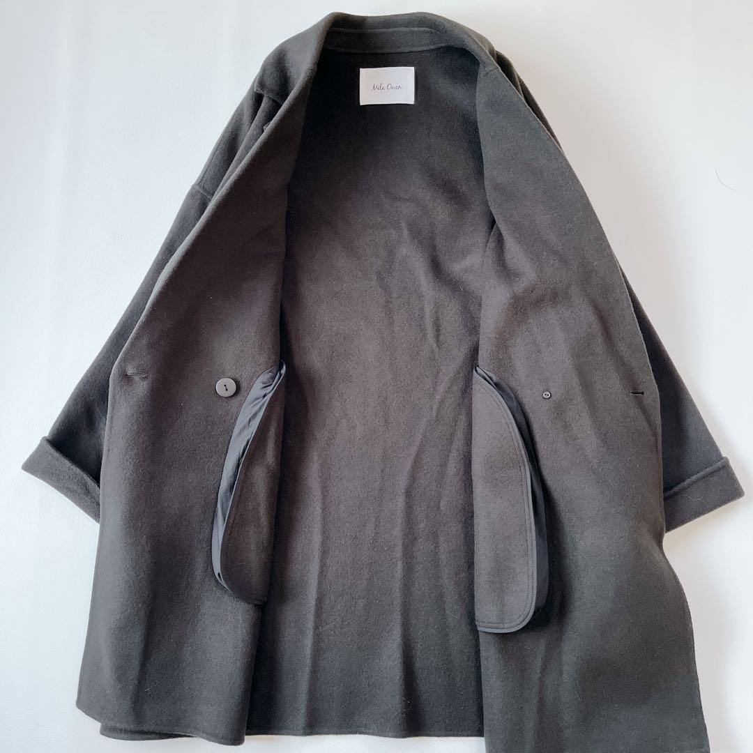 美品✨　24AW Mila Owen ワイドシルエットダブルブレストコート　完売