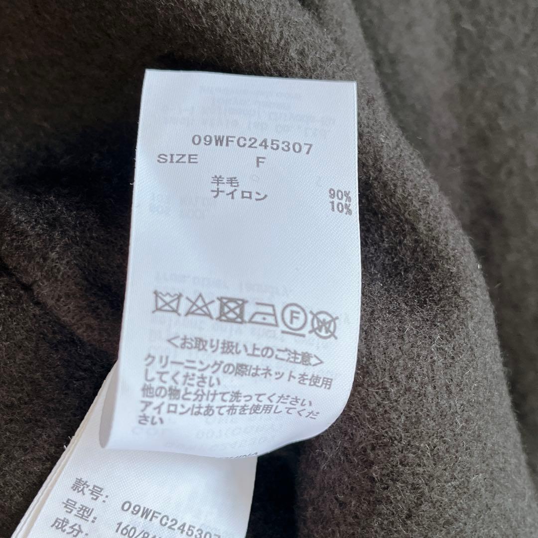 美品✨　24AW Mila Owen ワイドシルエットダブルブレストコート　完売