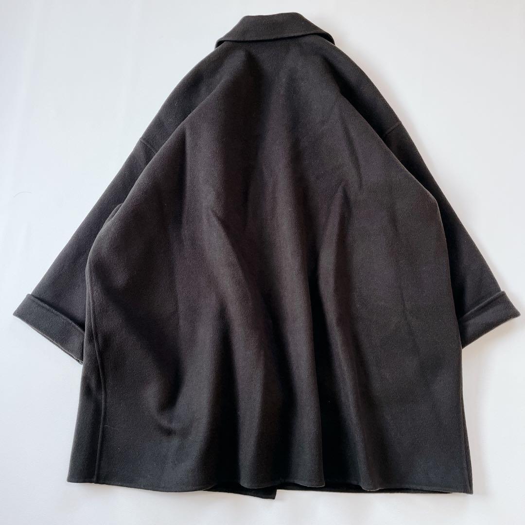美品✨　24AW Mila Owen ワイドシルエットダブルブレストコート　完売