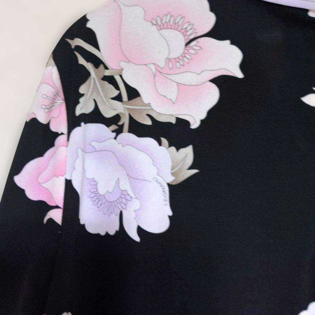 24年　新品　人気柄完売 LEONARD FASHION 花柄長袖チュニック