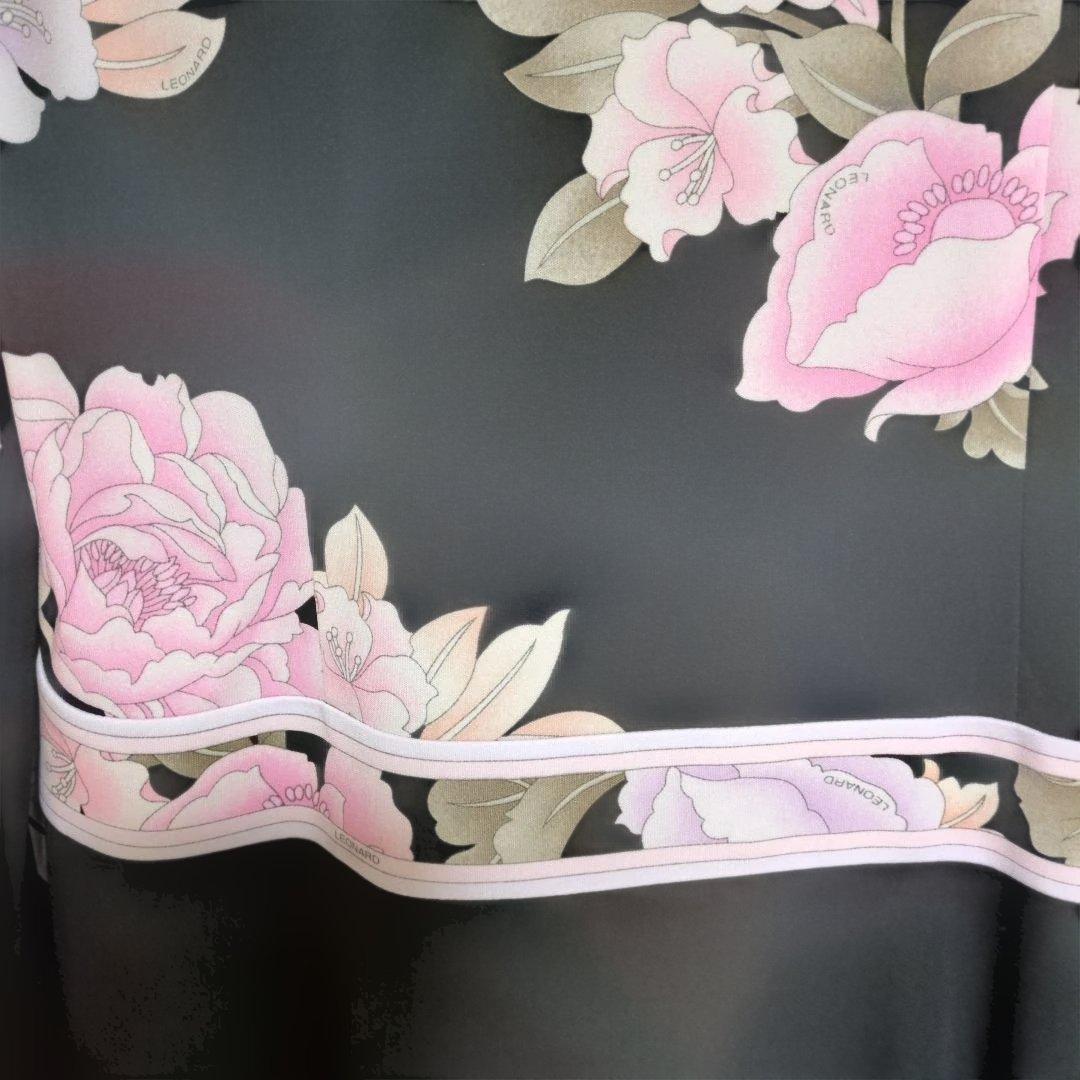 24年　新品　人気柄完売 LEONARD FASHION 花柄長袖チュニック