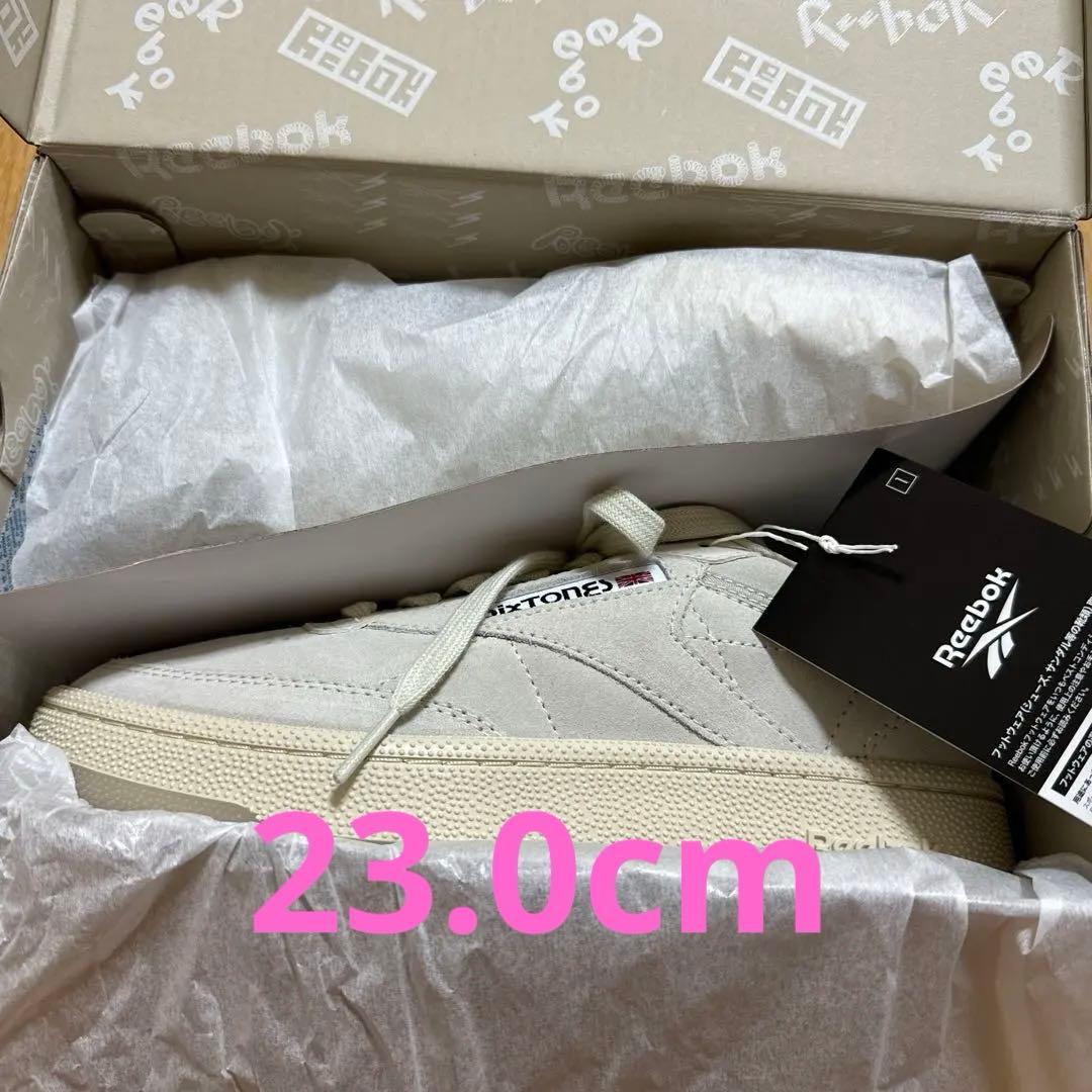 Reebok SixTONES CLUB C クリーム 23.0