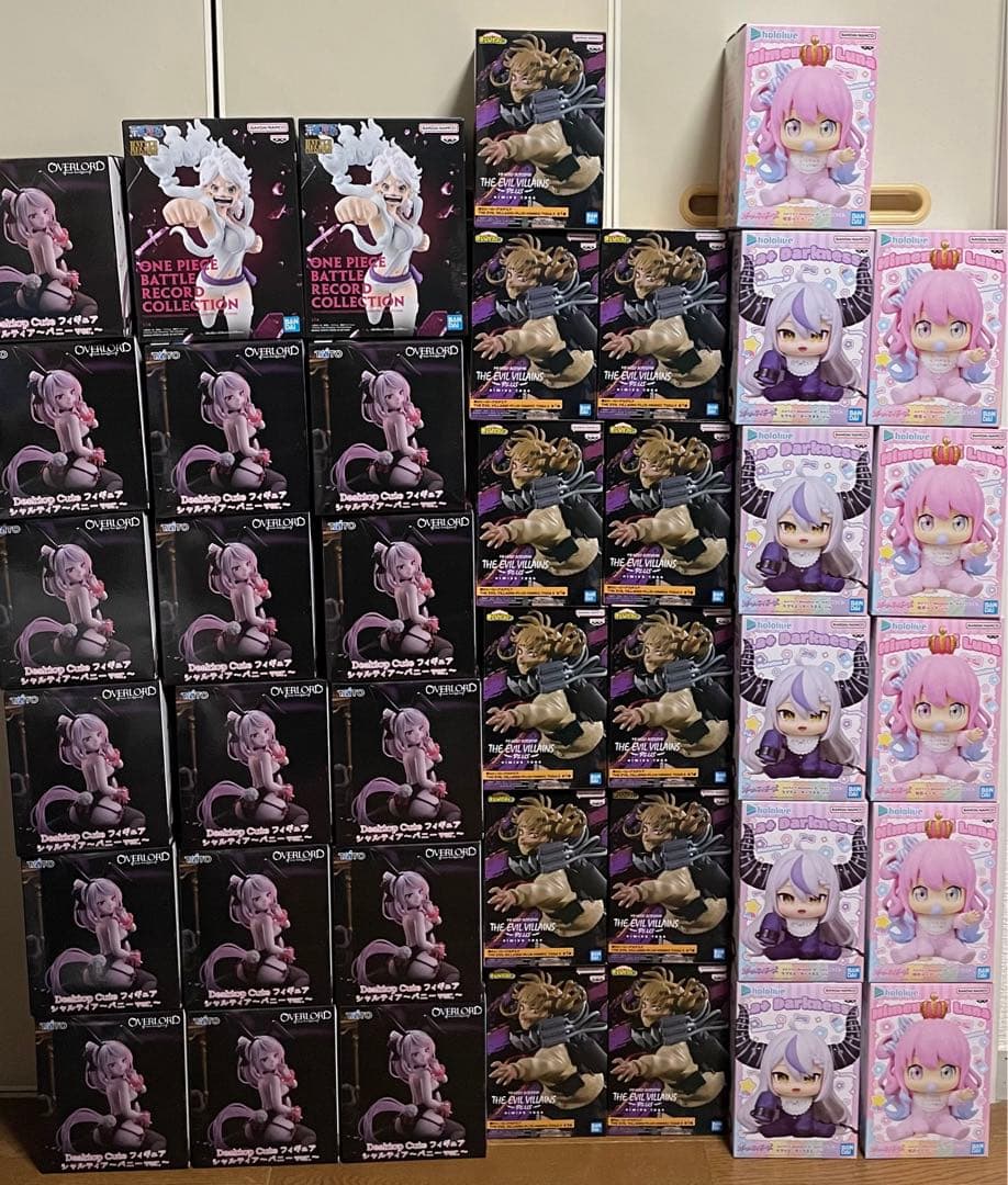 ホロベイビーズ　ラプラス　姫森ルーナ、ボニー、シャルティア、トガヒミコ　全40個