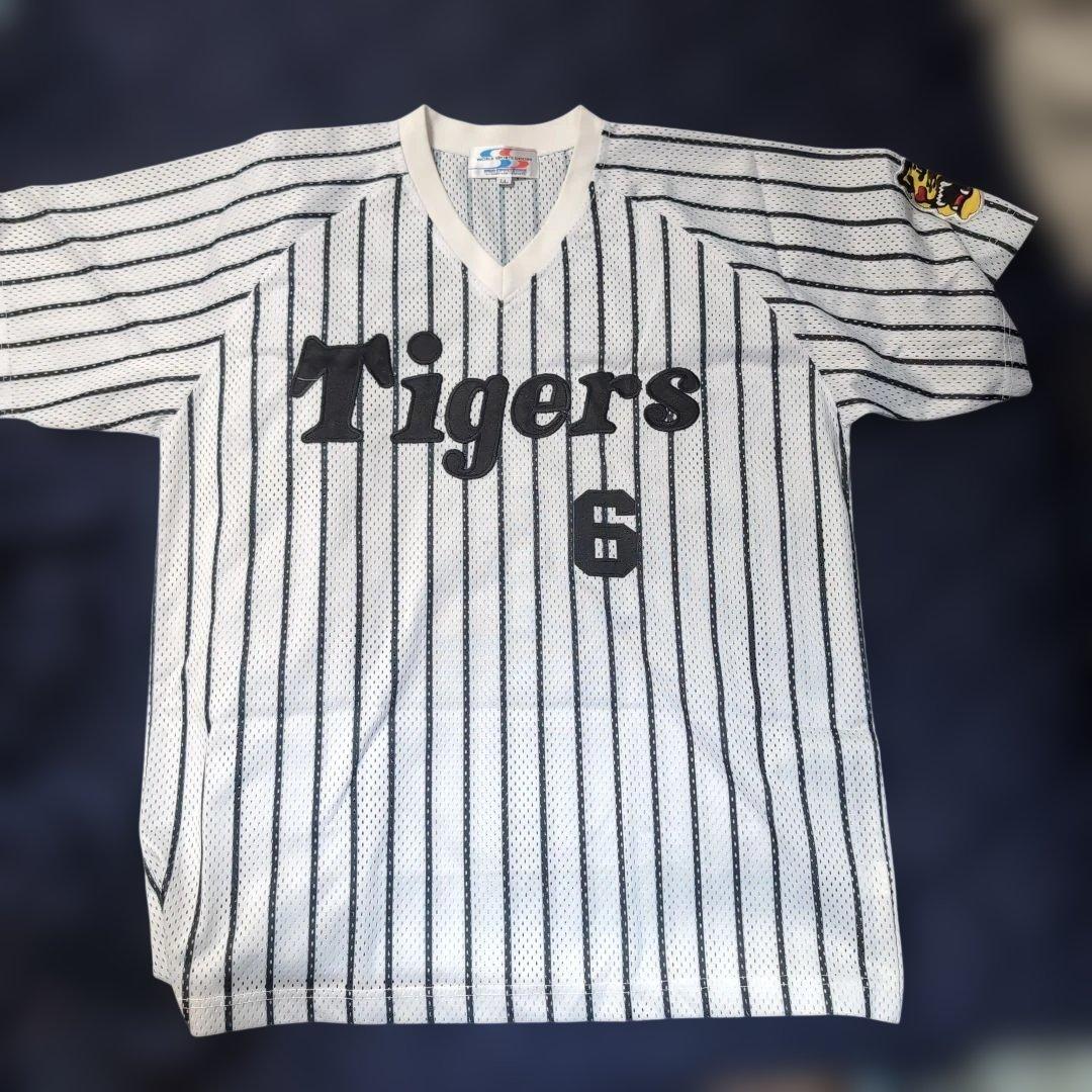 阪神タイガース ユニフォーム 和田豊 #6 メッシュ プルオーバー シャープ産業