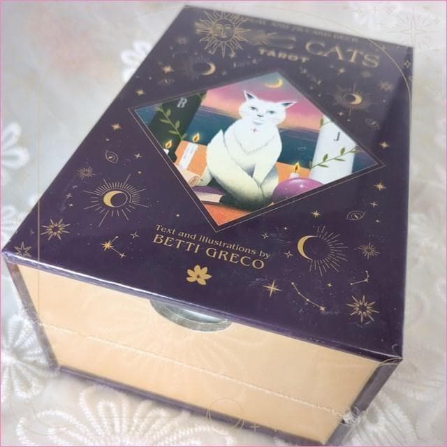 【正規品タロットカード】海外人気デッキ✨魔法のような神秘的な猫に導かれるデッキ