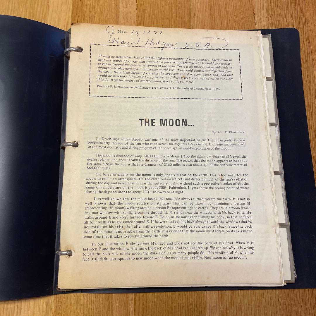 アポロ11号スライド写真集