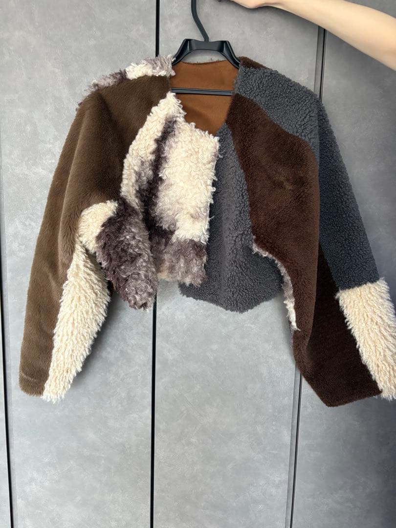 ジャケット・アウター nananaAmeri MANY WAY VARIOUS BOA JACK