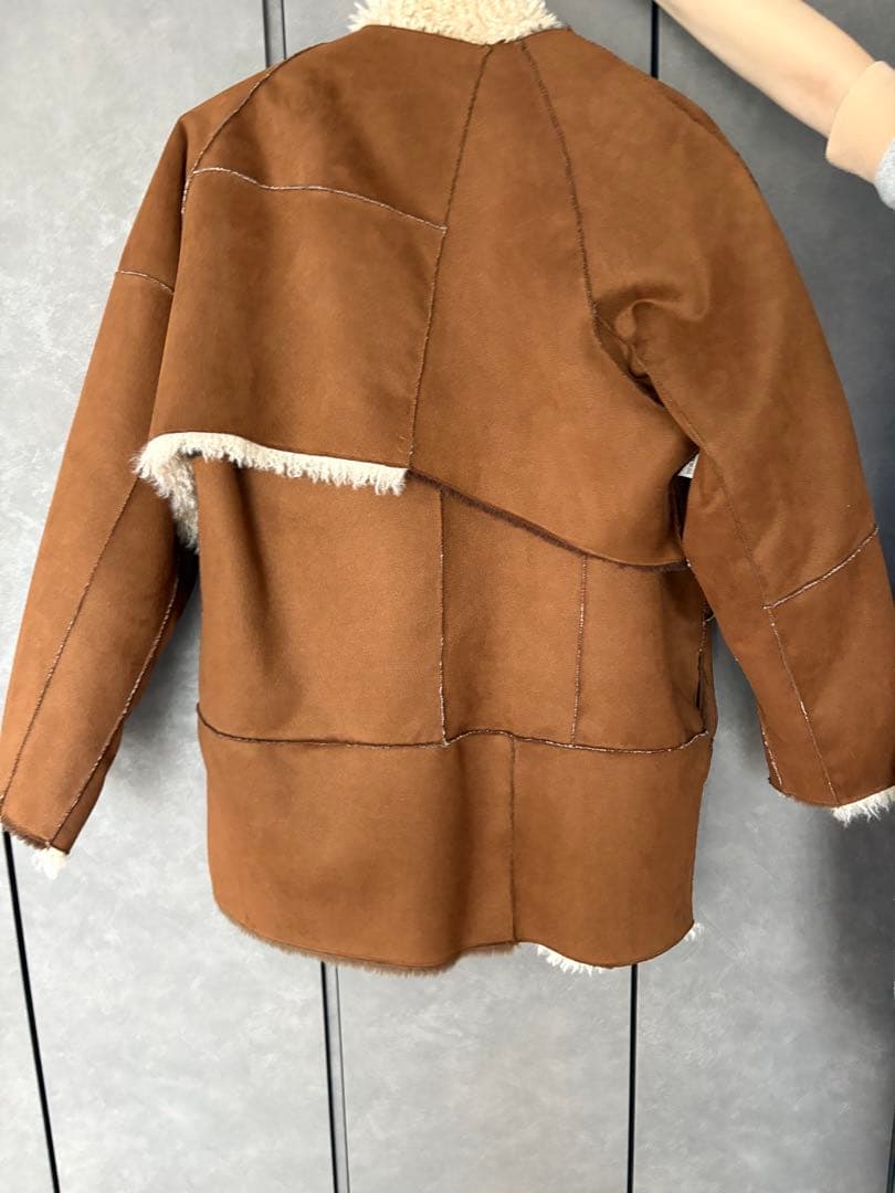 ジャケット・アウター nananaAmeri MANY WAY VARIOUS BOA JACK