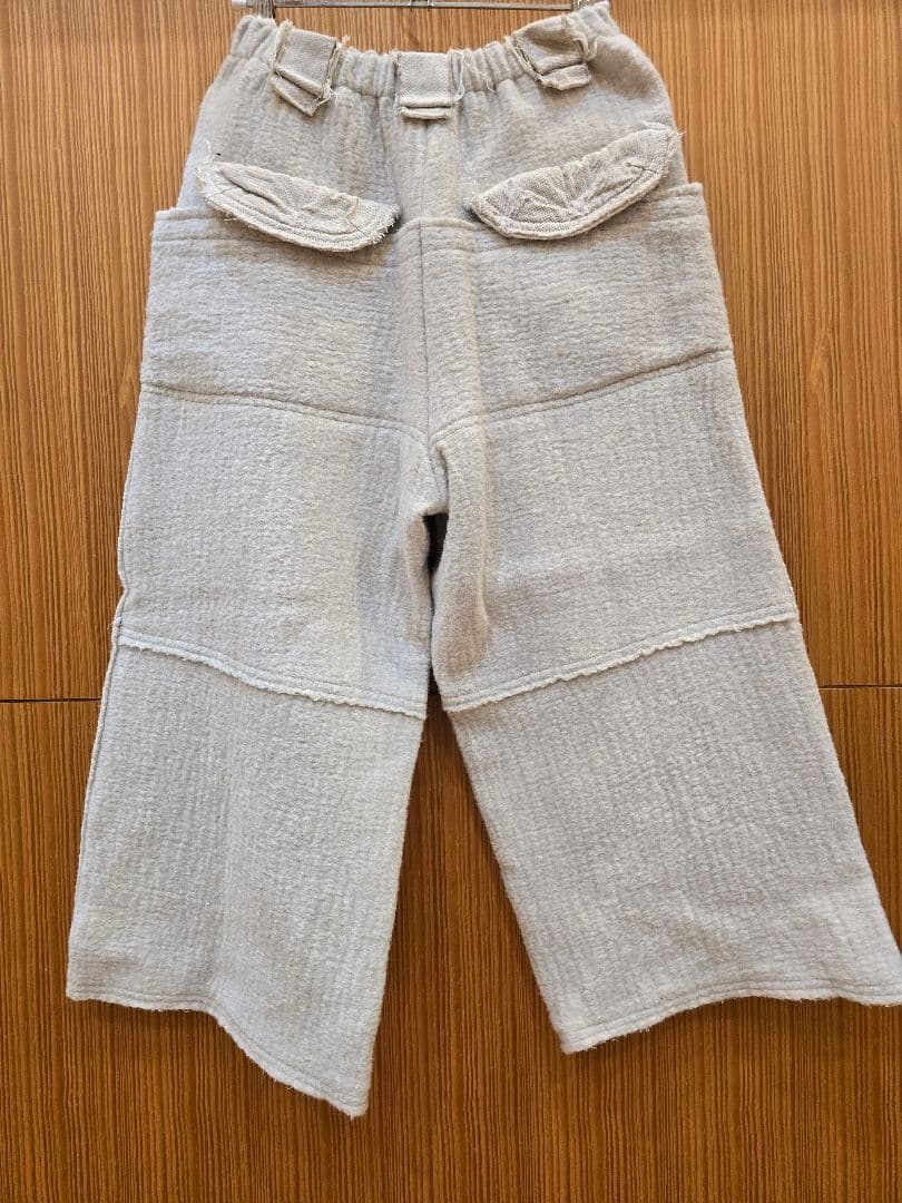 美品☆mon Sakata ぐるりポケットパンツ ワイドパンツ