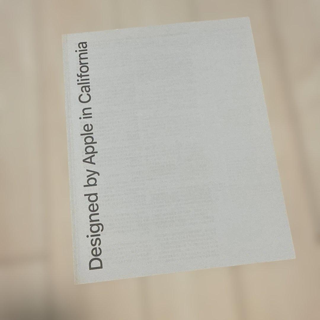 Designed by Apple in California 大 写真集