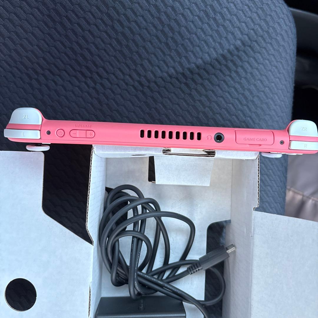 Nintendo Switch Lite ピンク モンスターハンターライズ付き