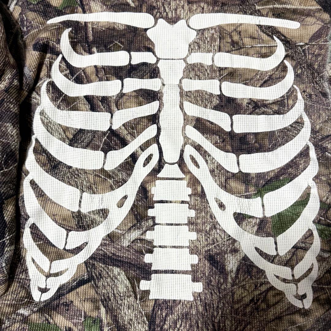 トップス Supreme Hanes Bones Thermal Camo L