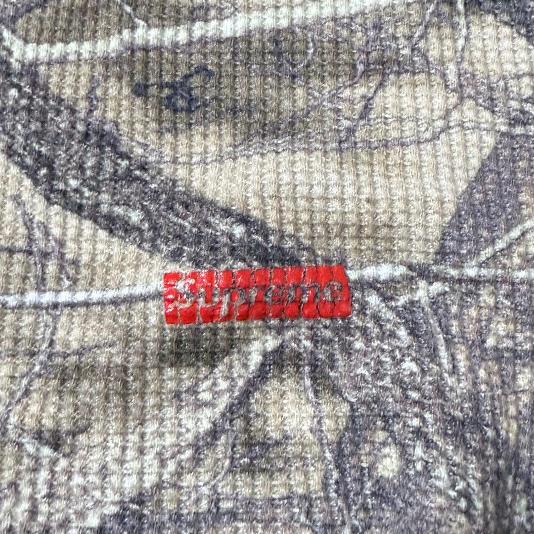 トップス Supreme Hanes Bones Thermal Camo L