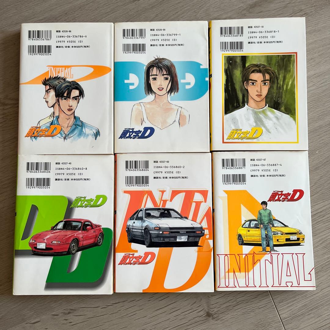 頭文字D イニシャルD 1〜37巻（3巻抜け）ほぼ初版　しげの秀一　栞付き