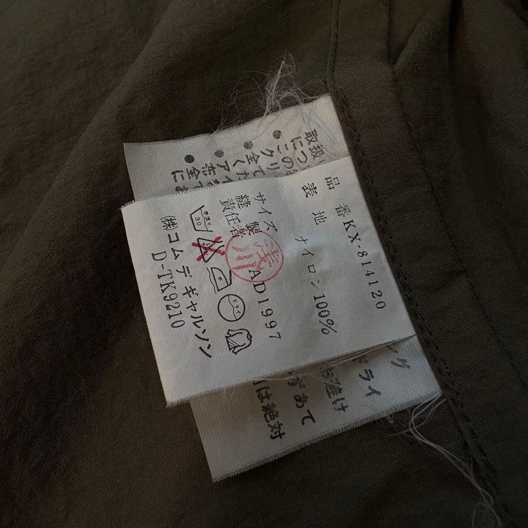 COMME des GARCONS ナイロントレンチコート コムデギャルソン