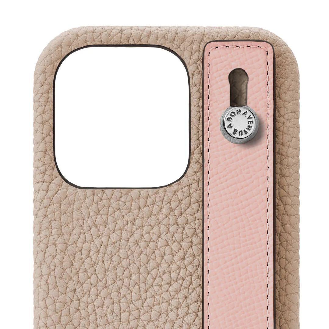 BONAVENTURA ボナベンチュラ　iPhone14proケース　グレージュ