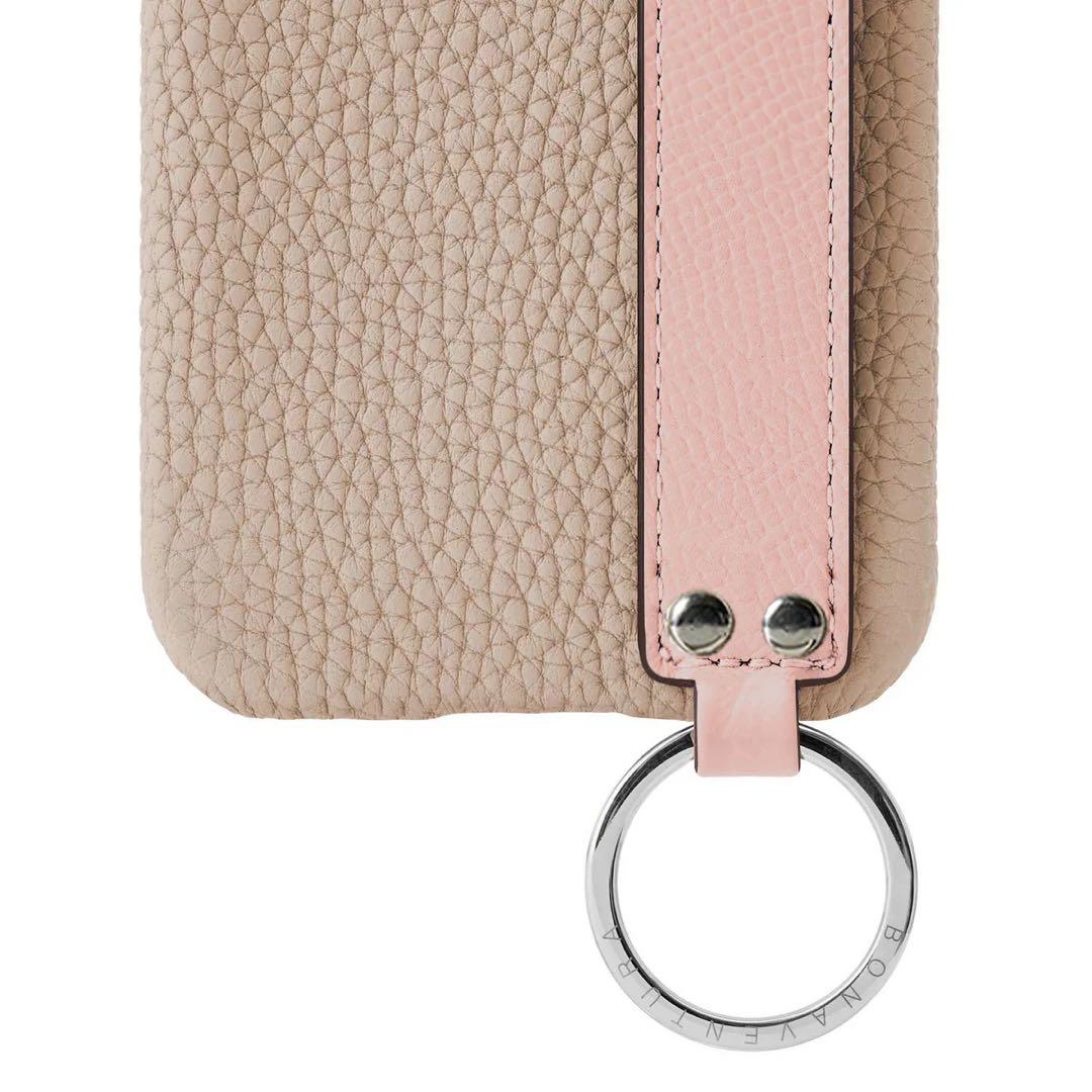 BONAVENTURA ボナベンチュラ　iPhone14proケース　グレージュ