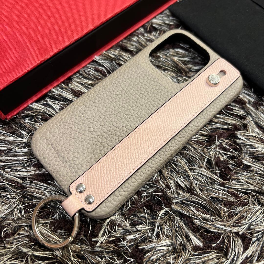 BONAVENTURA ボナベンチュラ　iPhone14proケース　グレージュ