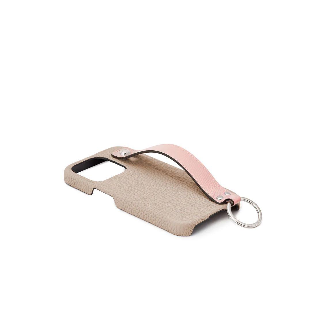 BONAVENTURA ボナベンチュラ　iPhone14proケース　グレージュ