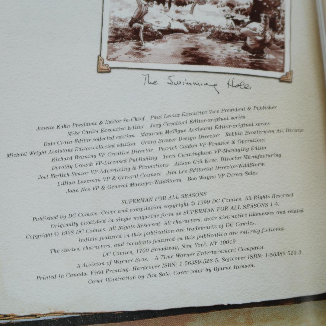 洋書　アメコミ　Superman for All Seasons　DCコミックス