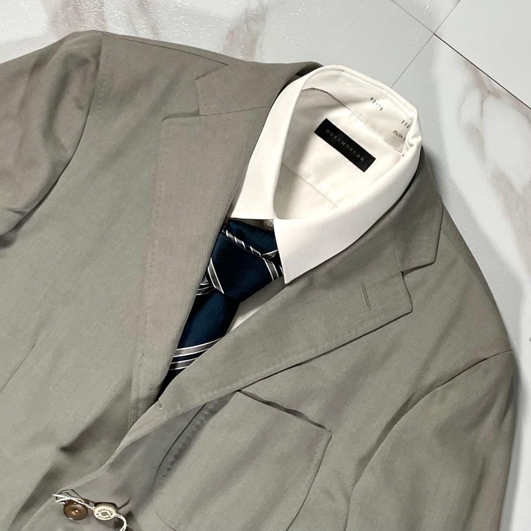 未使用✨ ボリオリ スーツ セットアップ テーラードジャケット カーキ系