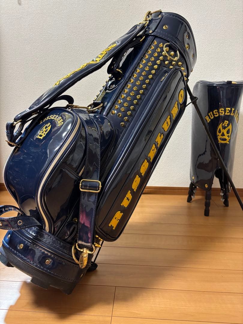 RUSSELUNO ラッセルノ スタンド式 キャディバッグ 6分割 美品 完売品