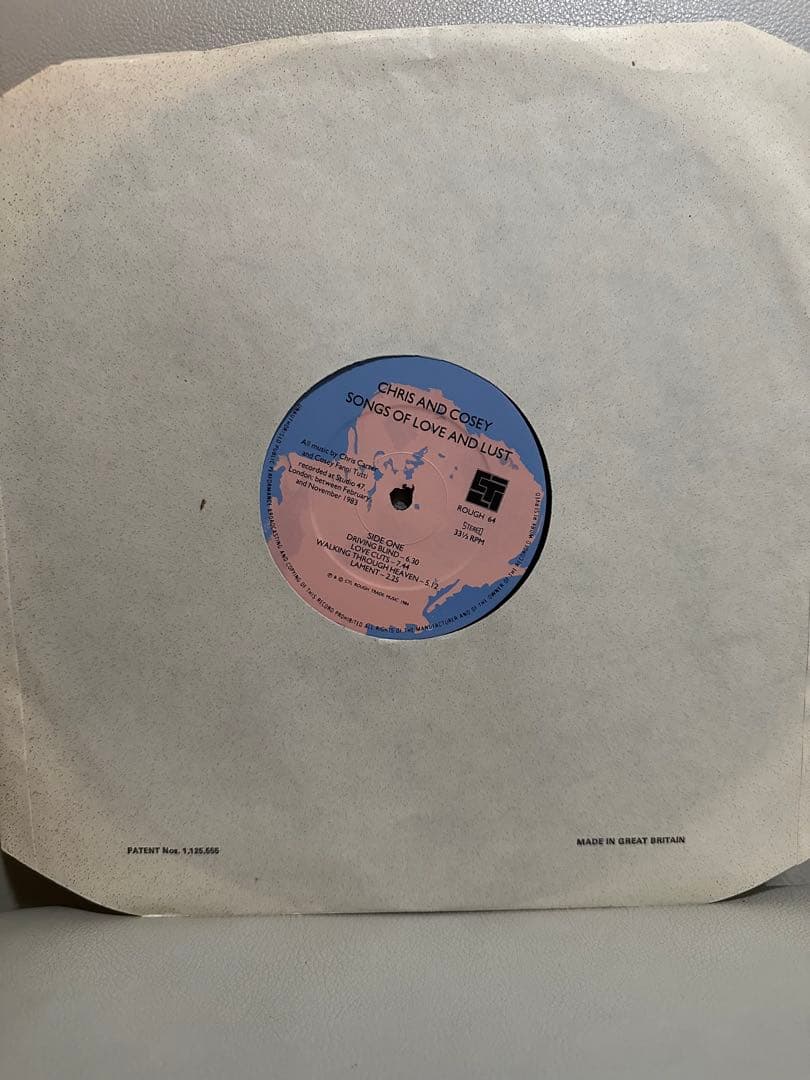 レア/オリジナル盤/クリス＆コージー /Songs Of Love & Lust