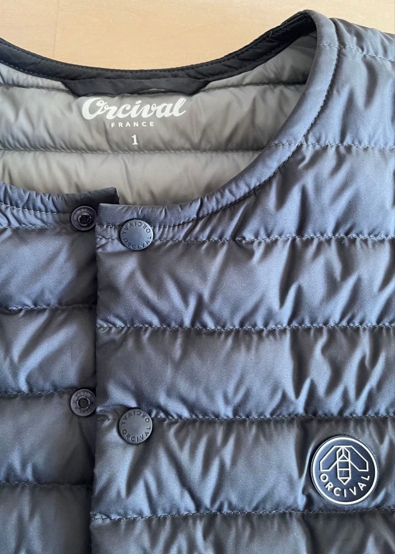 Orcival キルティングベスト