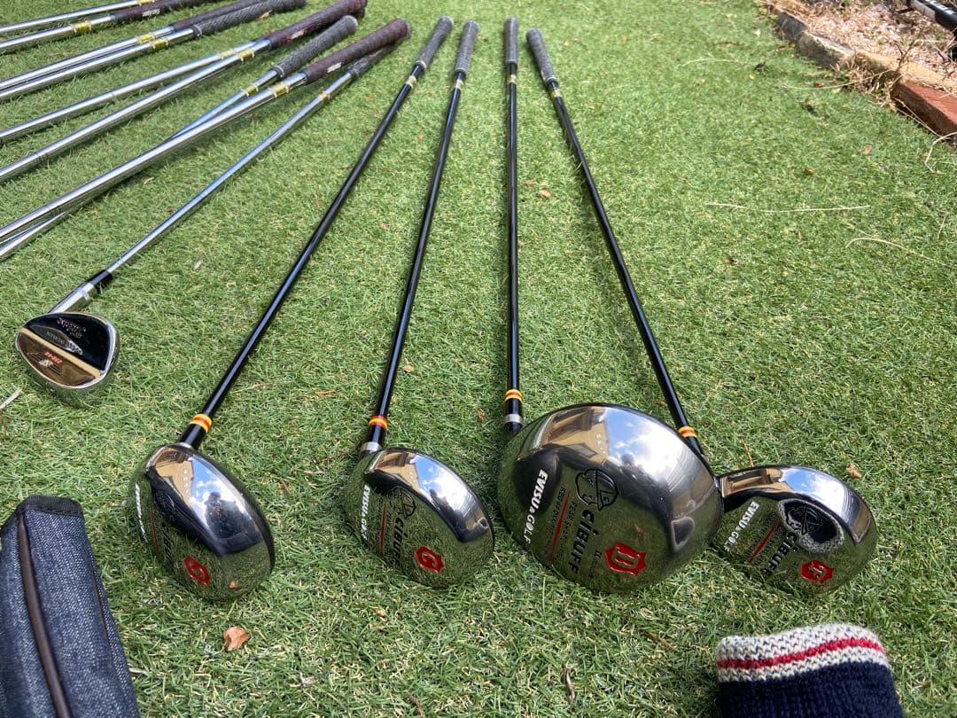 ⭐︎希少モデル⭐︎EVISU デニムゴルフバッグ⭐︎クラブセット⭐︎