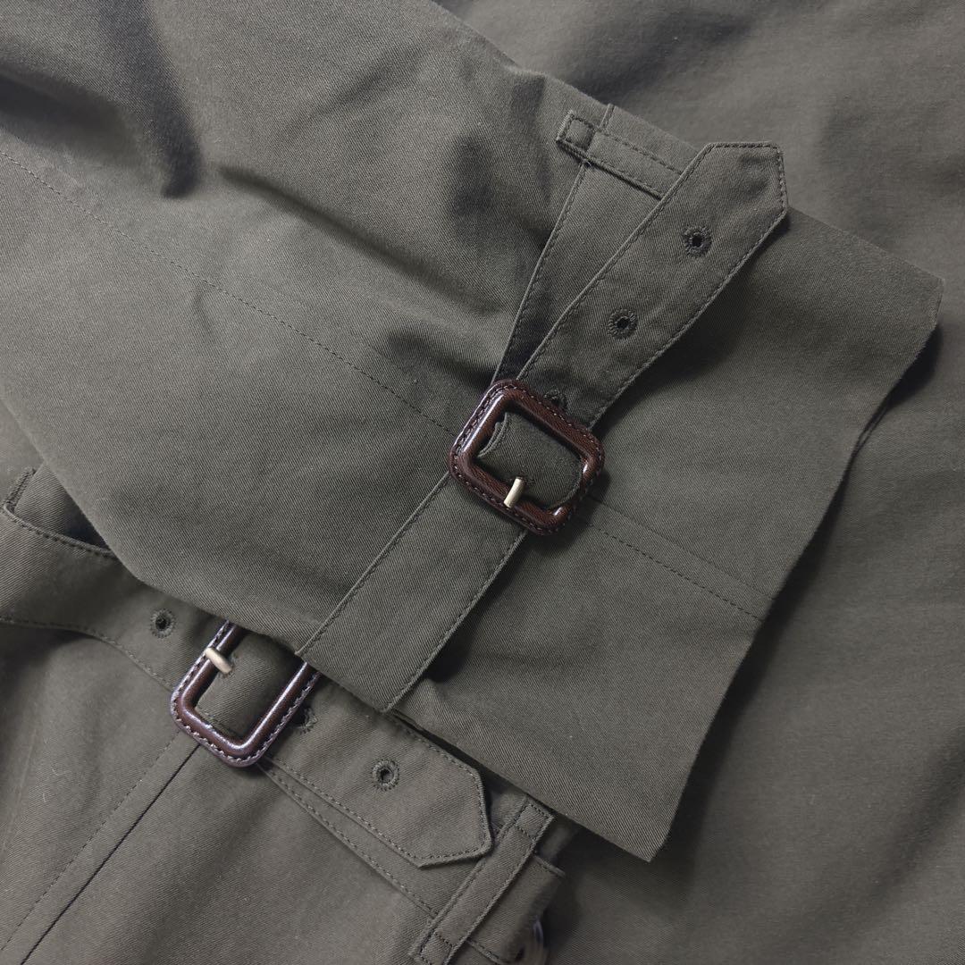 バーバリー ウエストミンスター トレンチコート　メンズ　カーキオリーブ　希少56