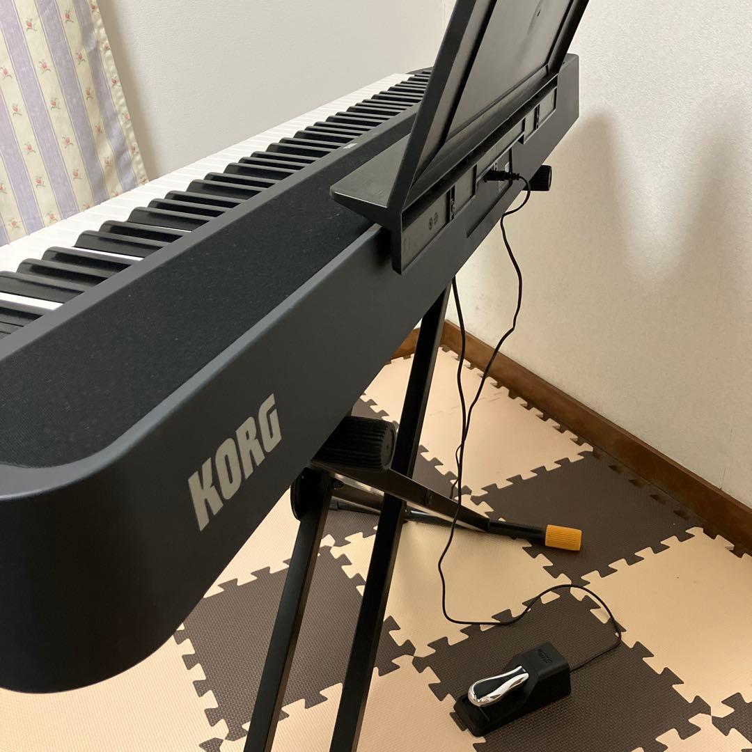 KORG B2 88鍵電子ピアノ 黒