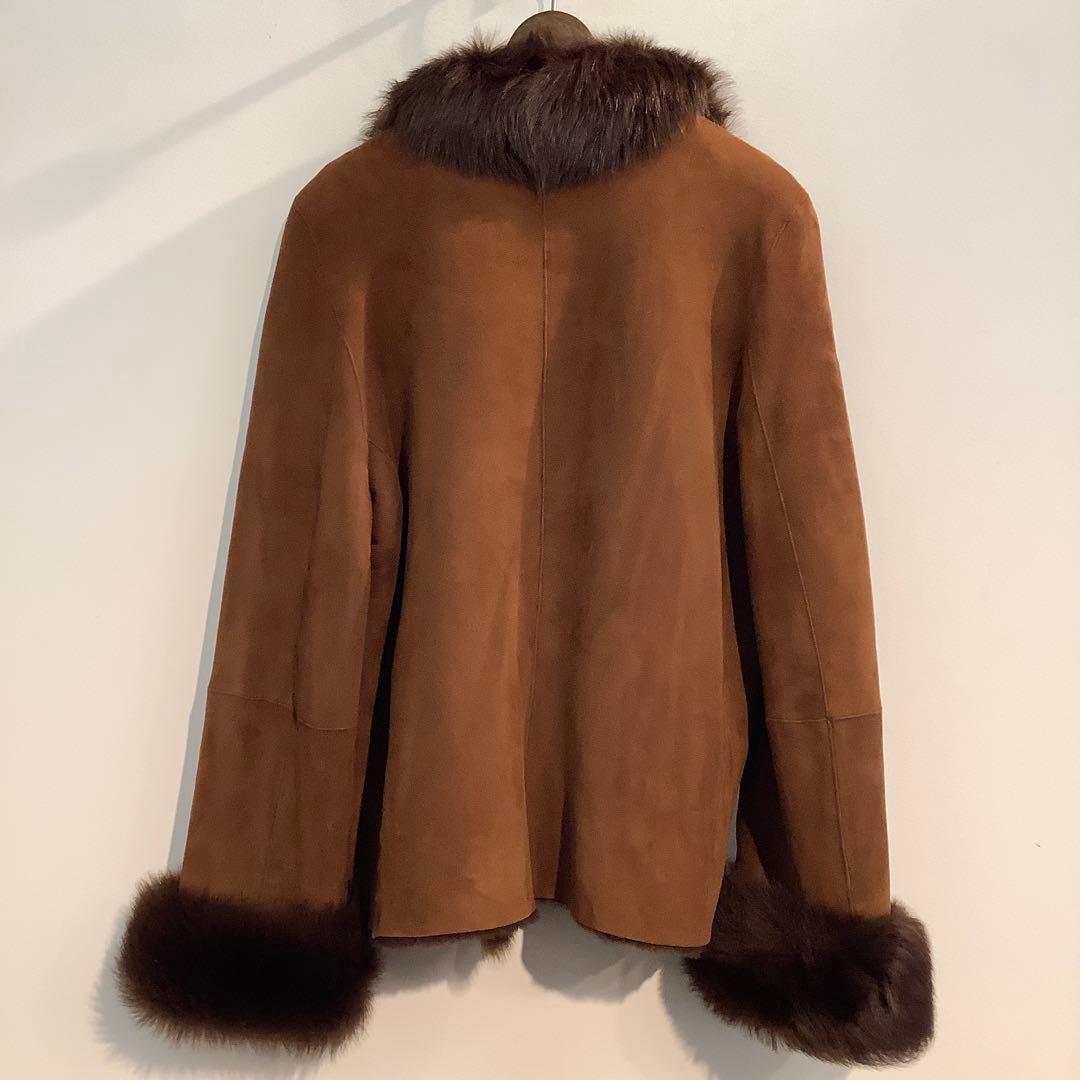 FIGARO フィガロ　リアルムートンジャケット　羊革　サイズ38