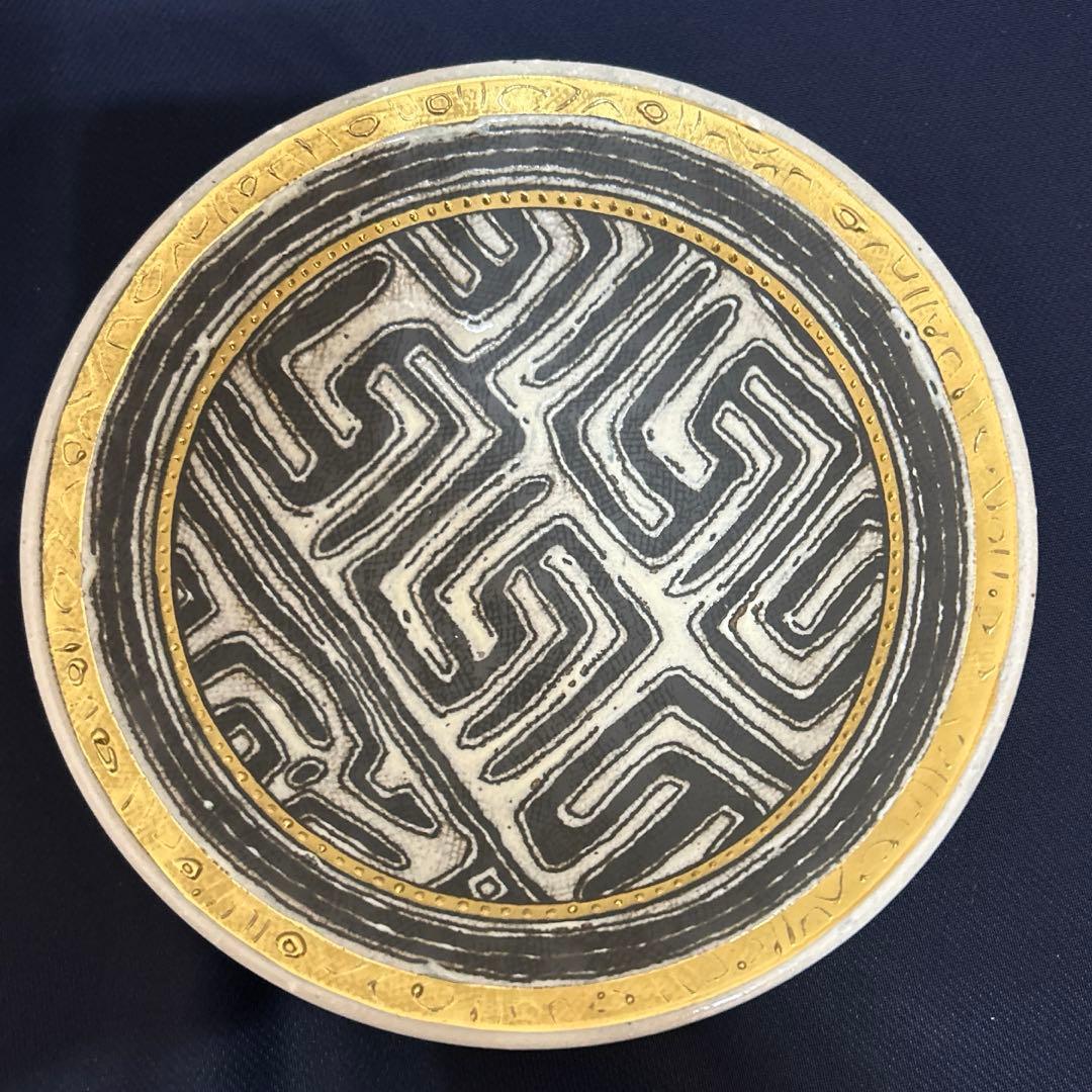 ★専用★エクレクティック　カイカイ　クバの大地　平鉢　17cm ５枚　箱あり