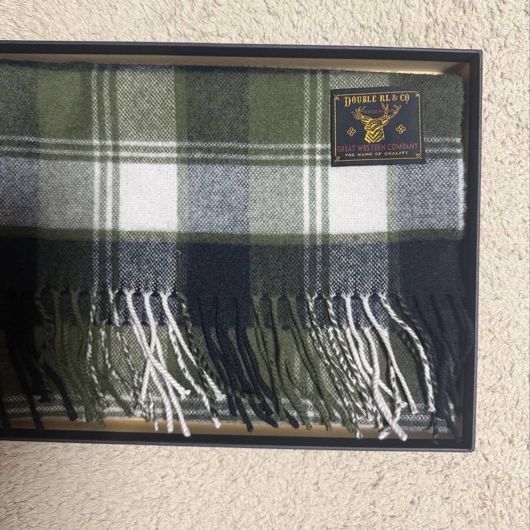 RRL プラッドウールマフラー　ダブルアールエル　rrl