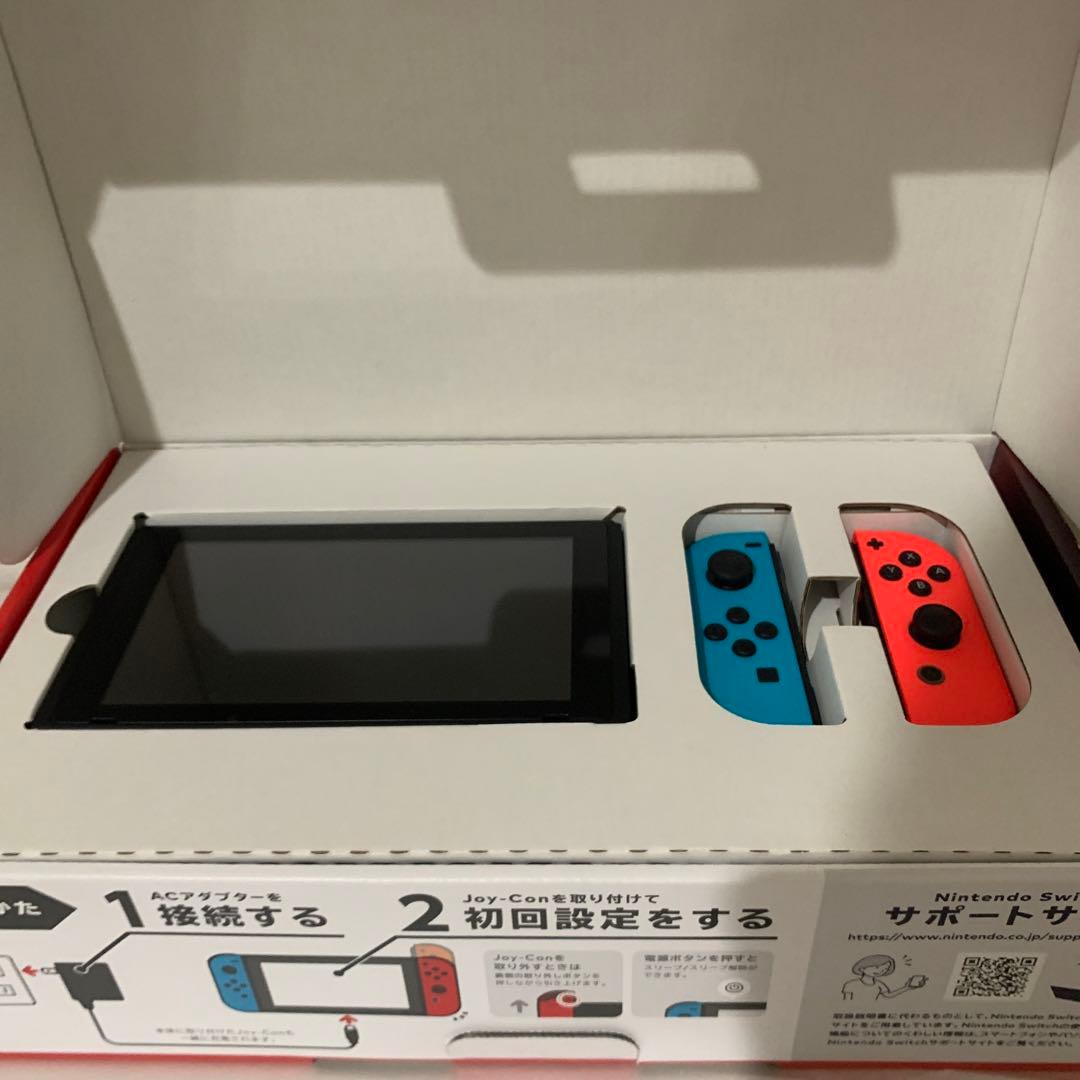 Nintendo Switch 本体 ネオンブルー/ネオンレッドJoy-Con付