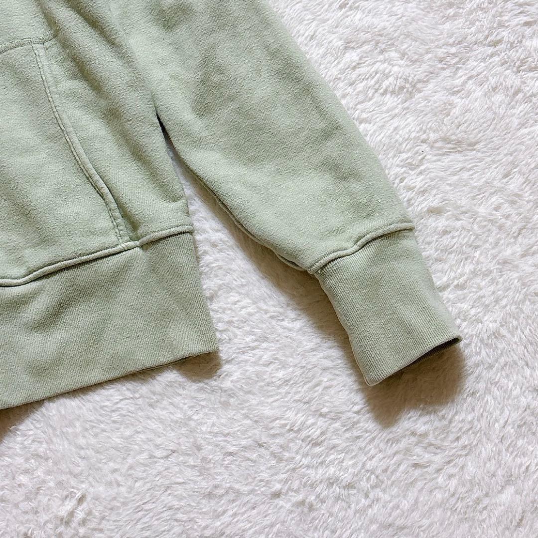 KAPITAL SURF パーカー ロゴ グリーン ２