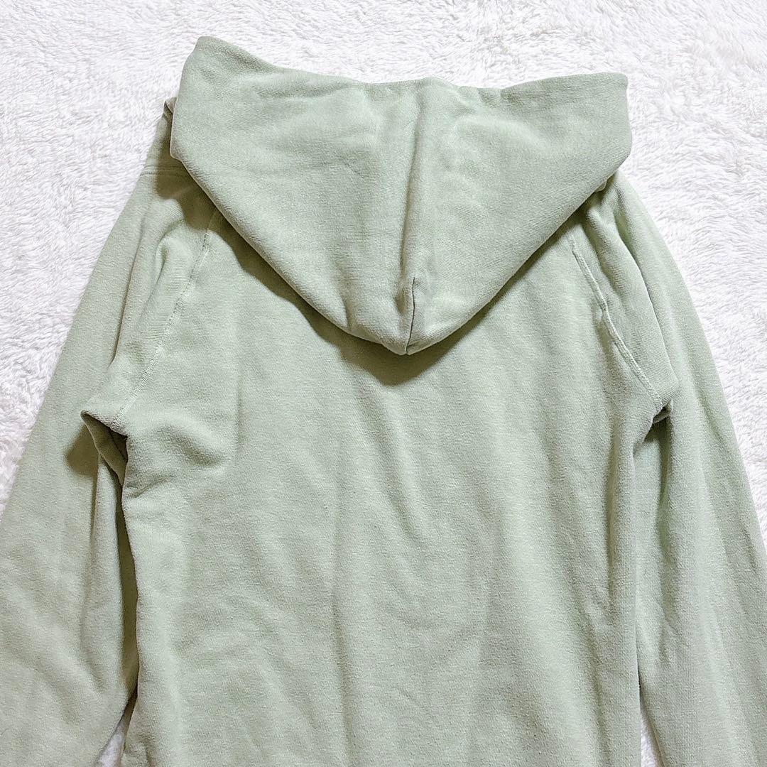 KAPITAL SURF パーカー ロゴ グリーン ２