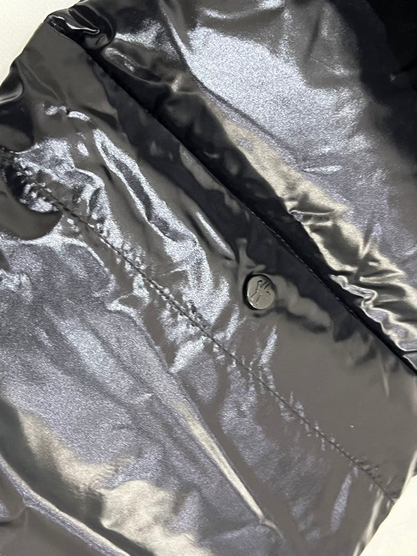 ■正規品■未使用■モンクレール×フラグメント ダウンマフラー ブラック 黒