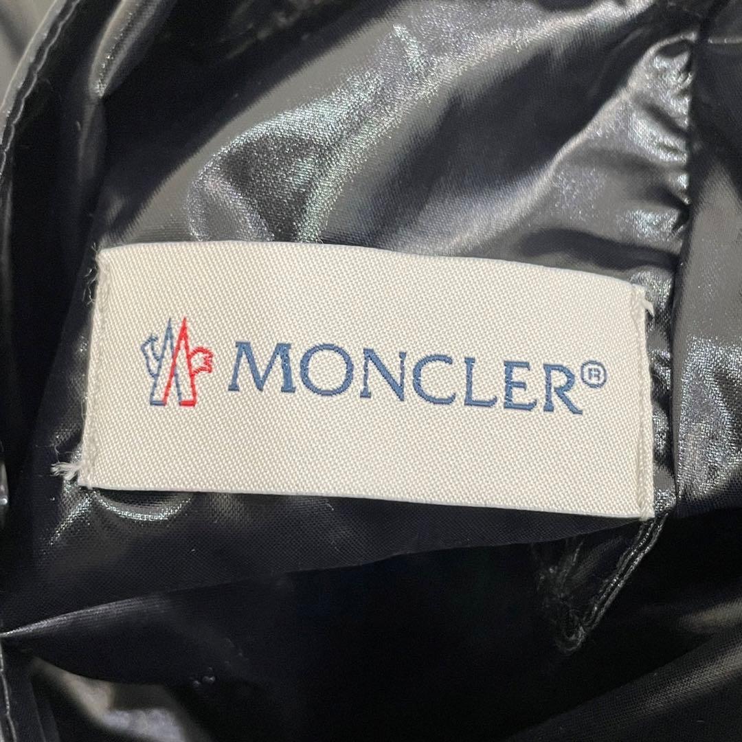 ■正規品■未使用■モンクレール×フラグメント ダウンマフラー ブラック 黒