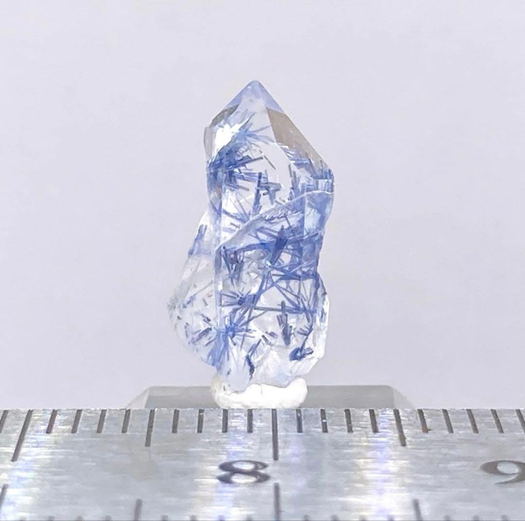 居*間様 デュモルチェライトインクォーツ　原石　鉱物標本　天然石　水晶　宝石 鉱
