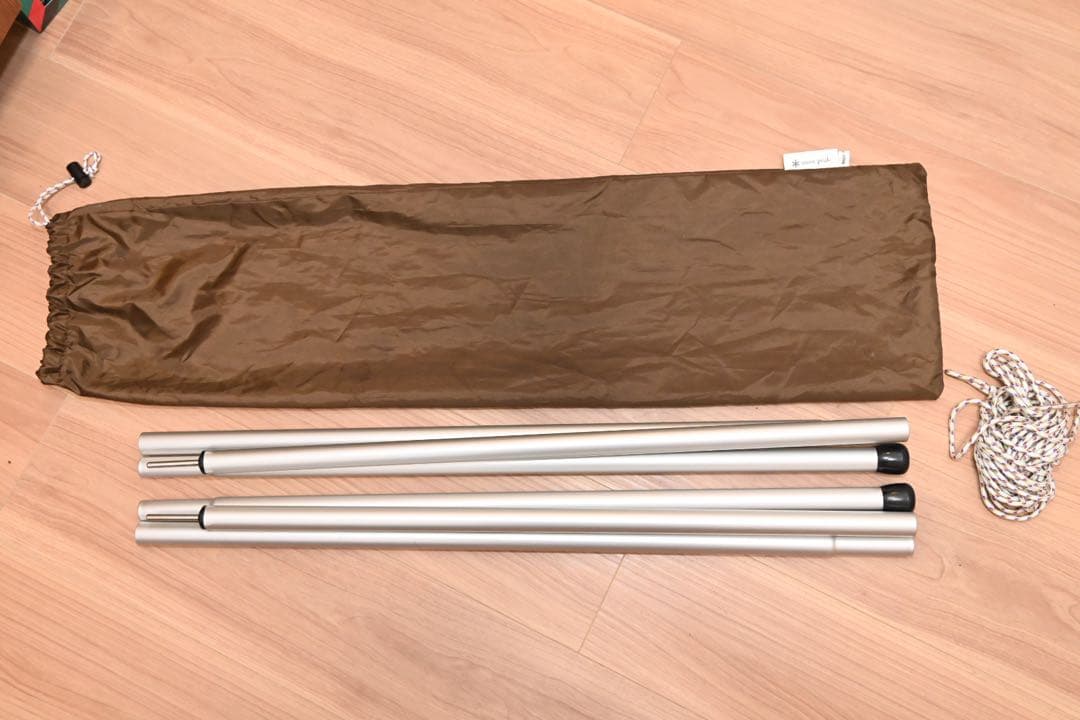 （もやし） peak ランドロック アイボリー　グランドシート付き