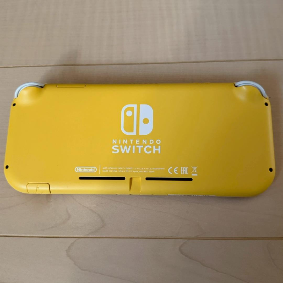 【美品/箱あり】Nintendo Switch Lite 本体　イエロー　任天堂