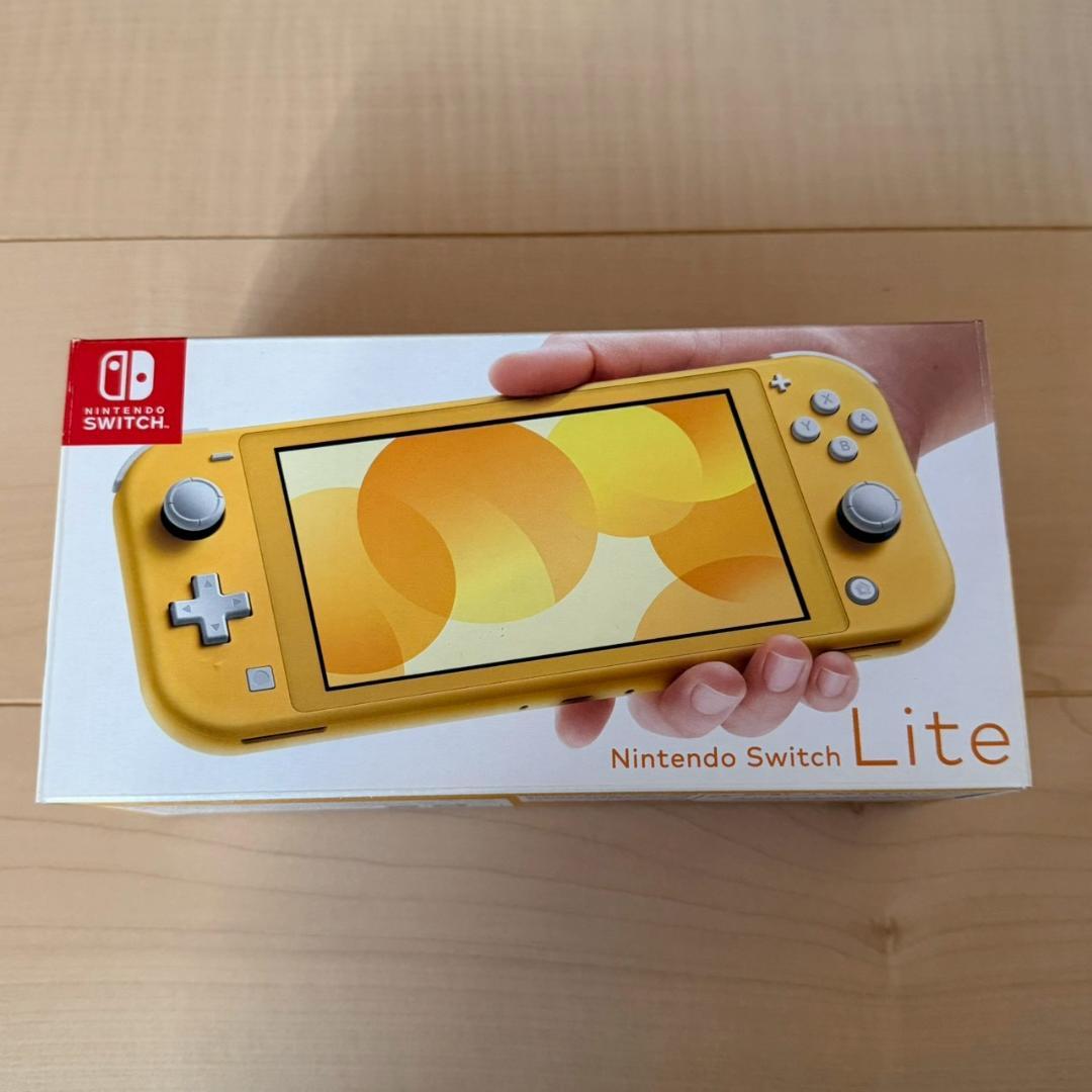 【美品/箱あり】Nintendo Switch Lite 本体　イエロー　任天堂