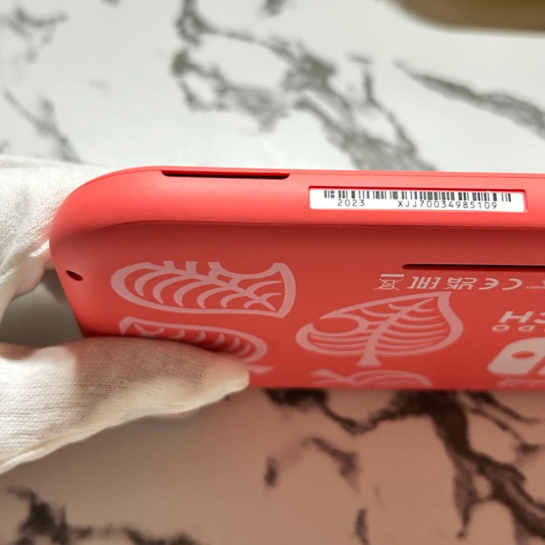 バ*ム様 Nintendo Switch Lite コーラルピンク しずえアロハ