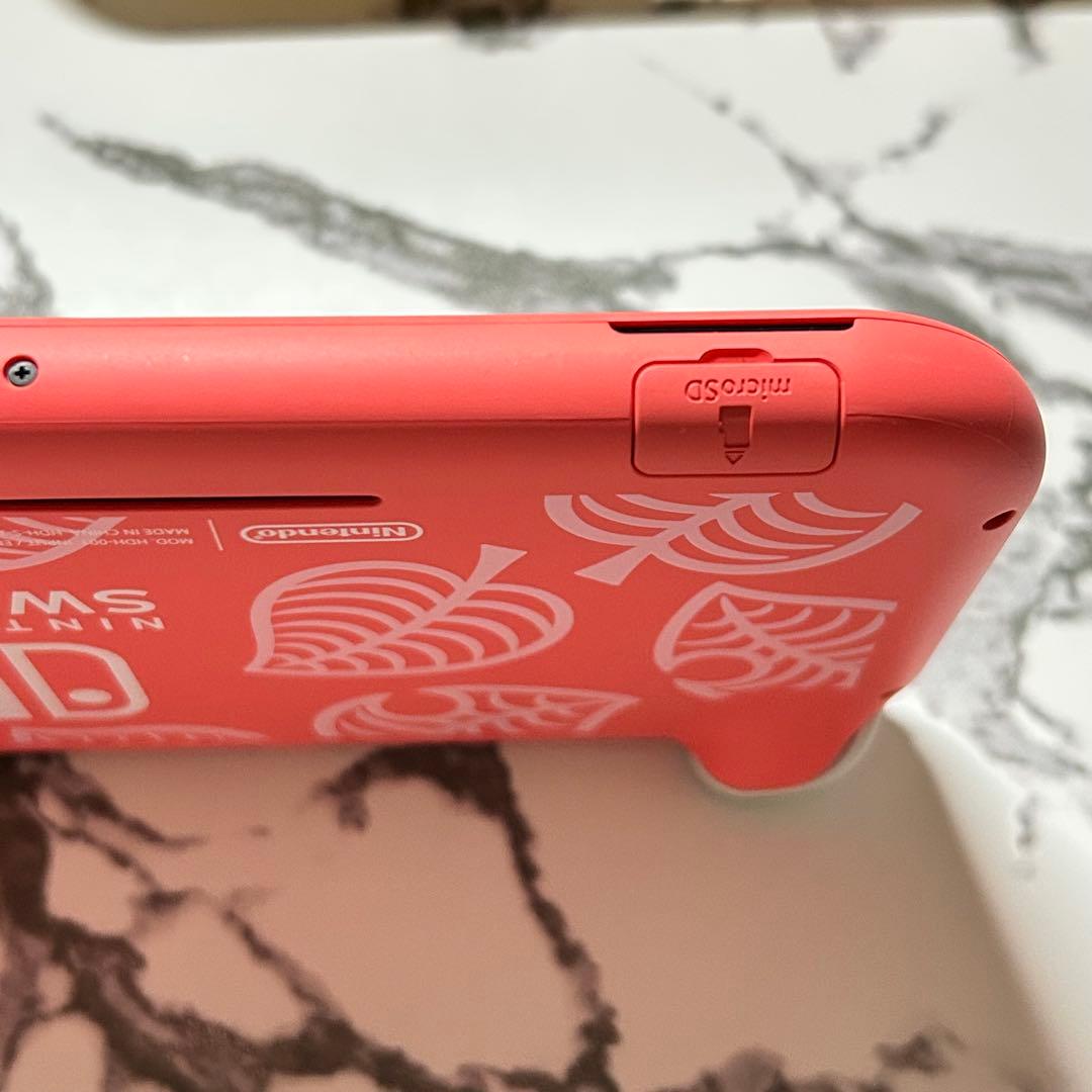 バ*ム様 Nintendo Switch Lite コーラルピンク しずえアロハ