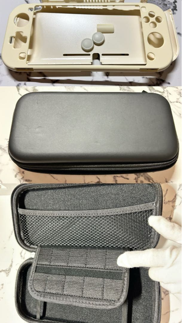 バ*ム様 Nintendo Switch Lite コーラルピンク しずえアロハ