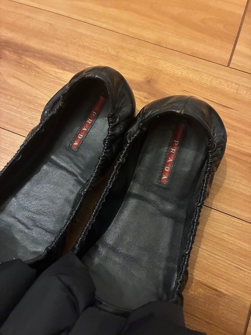 PRADA フラットシューズ　バレエ　36