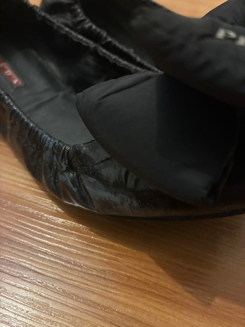 PRADA フラットシューズ　バレエ　36